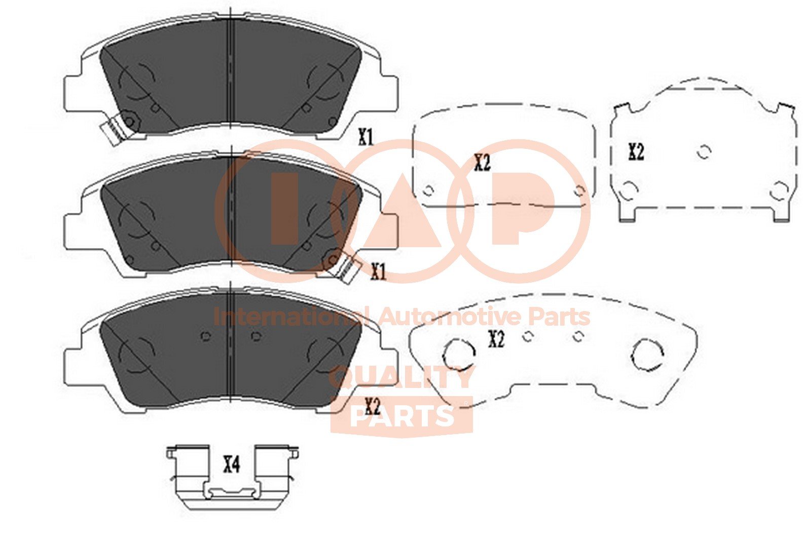 IAP QUALITY PARTS 704-07094