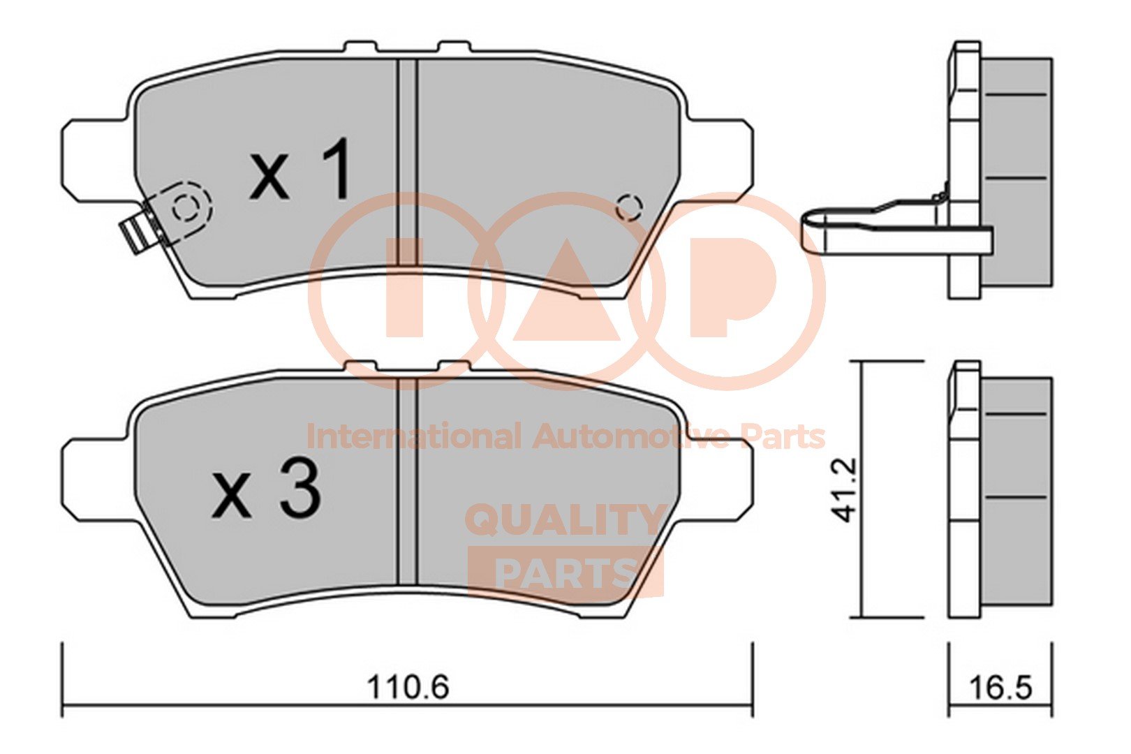 IAP QUALITY PARTS 704-13046P