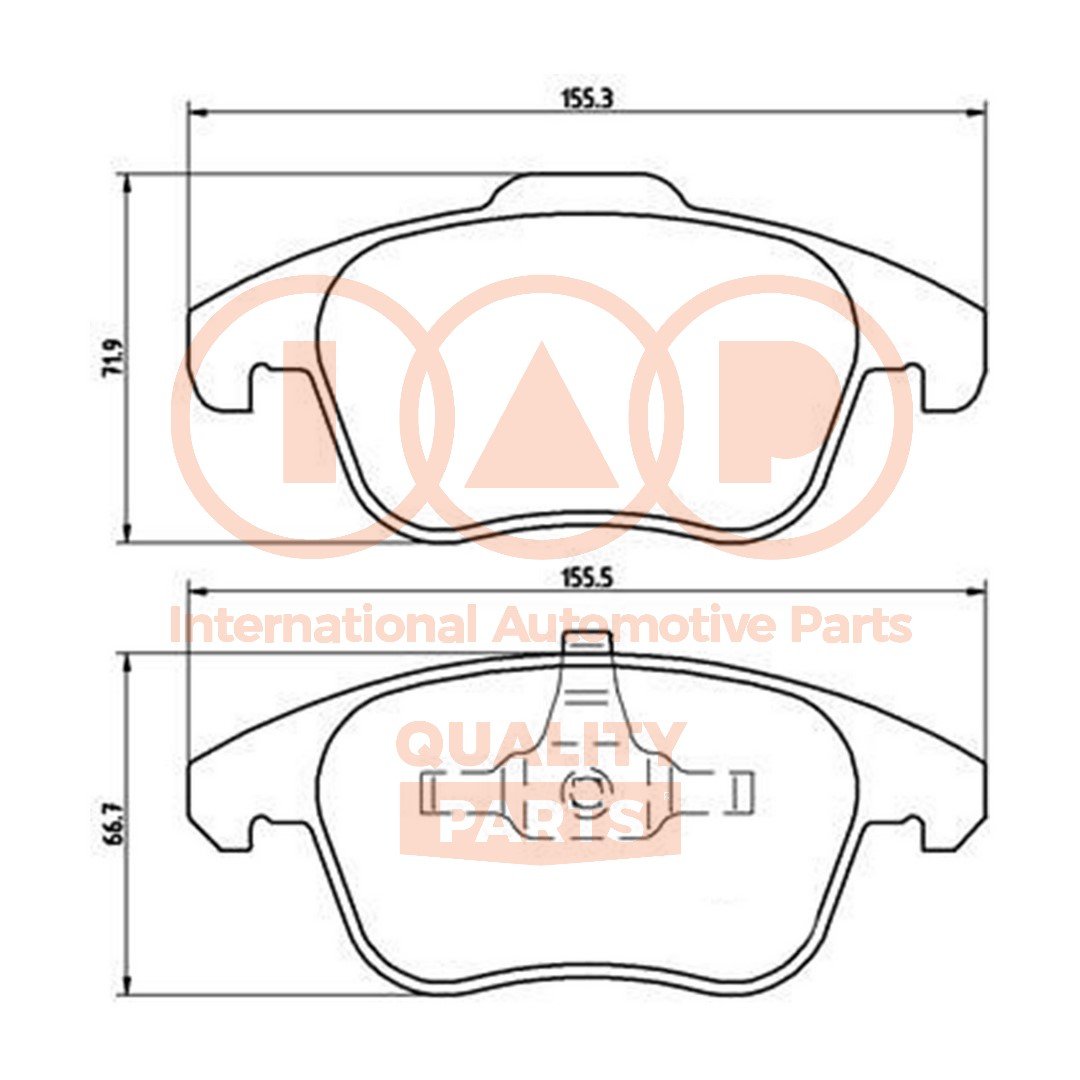 IAP QUALITY PARTS 704-52021P