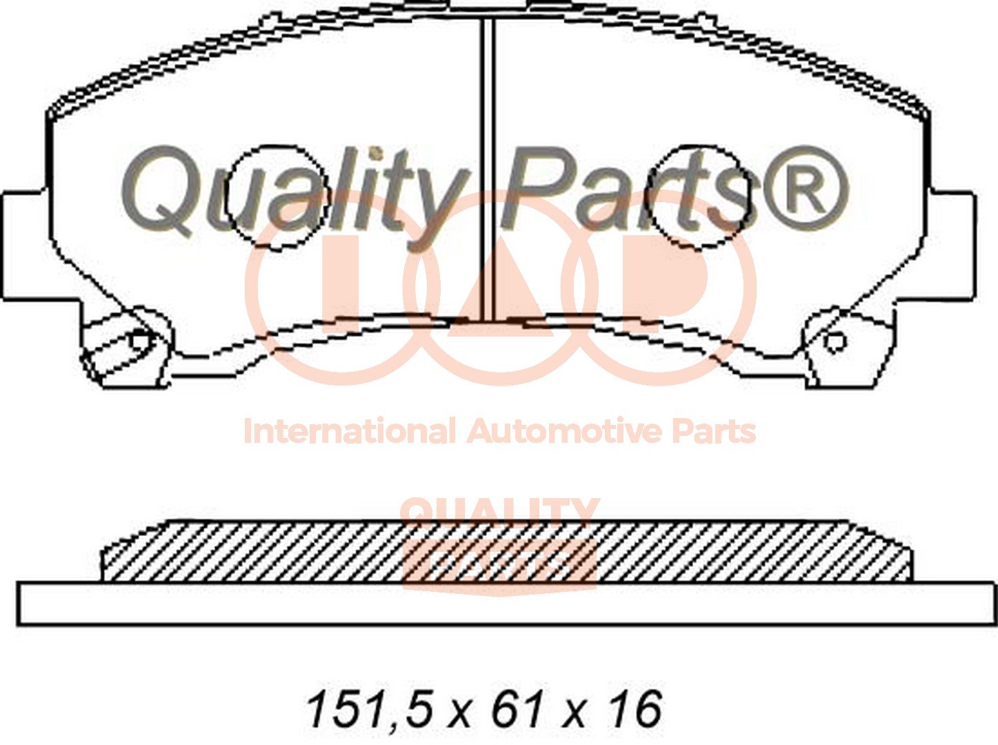 IAP QUALITY PARTS 704-09023