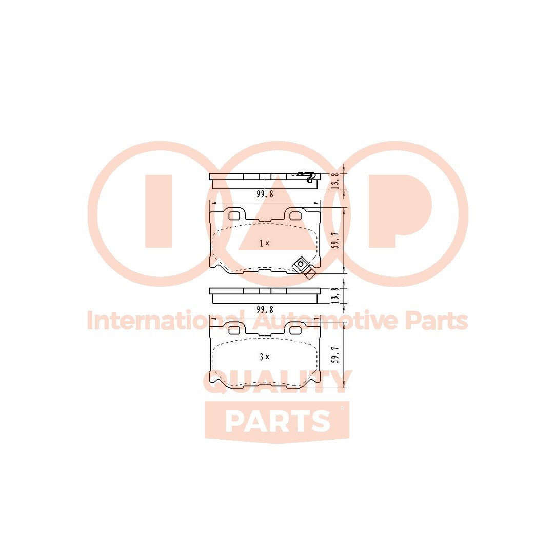 IAP QUALITY PARTS 704-13122