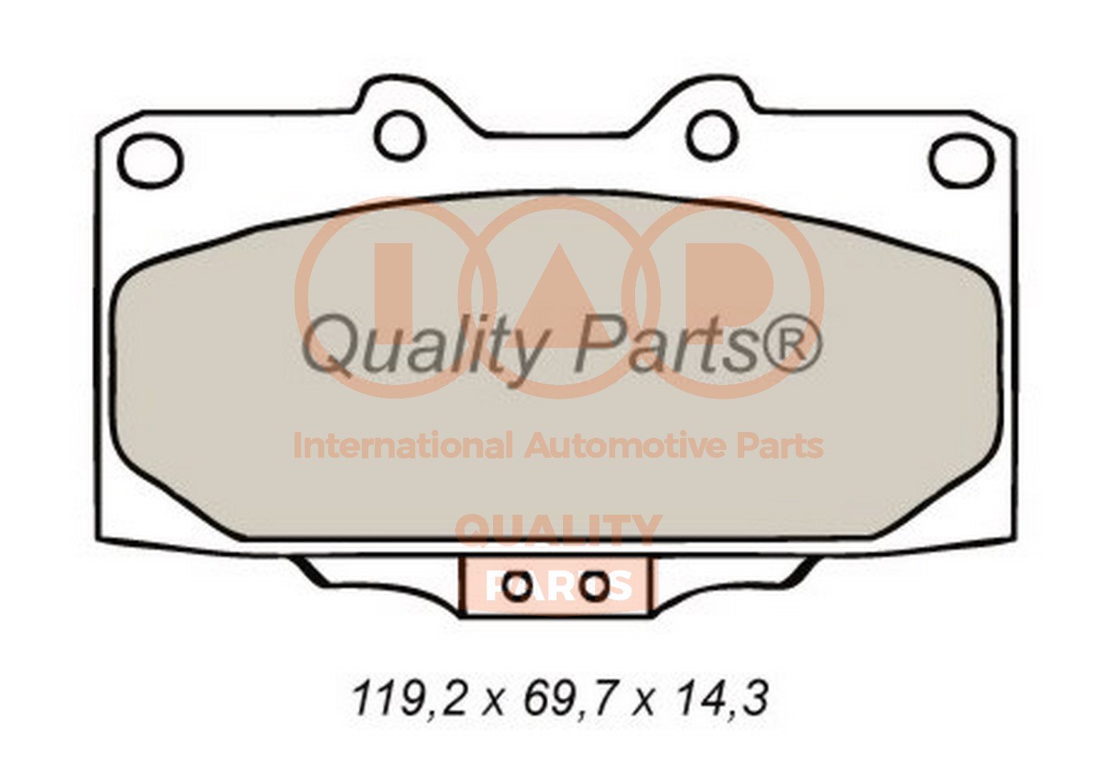 IAP QUALITY PARTS 704-13078