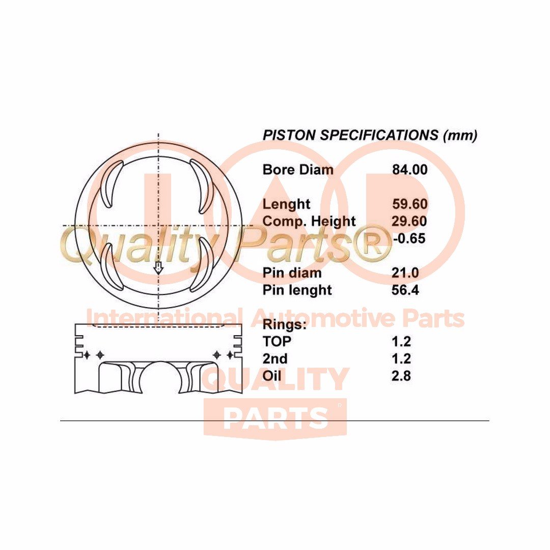 IAP QUALITY PARTS 101-06060