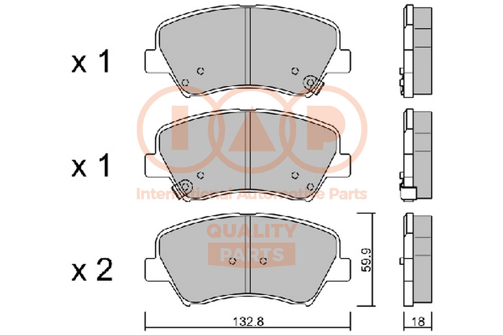 IAP QUALITY PARTS 704-07130P