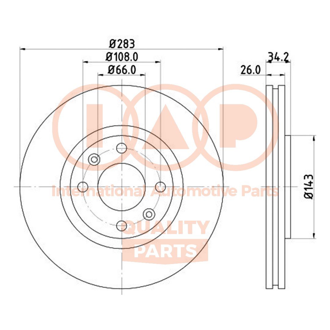 IAP QUALITY PARTS 709-52021