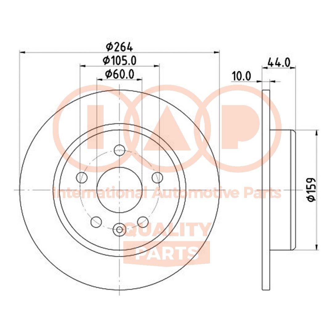 IAP QUALITY PARTS 709-09041