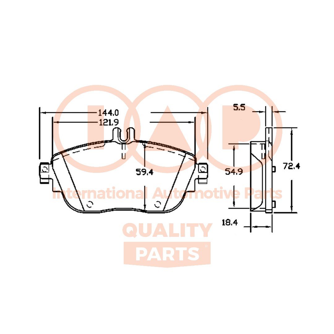 IAP QUALITY PARTS 704-54002