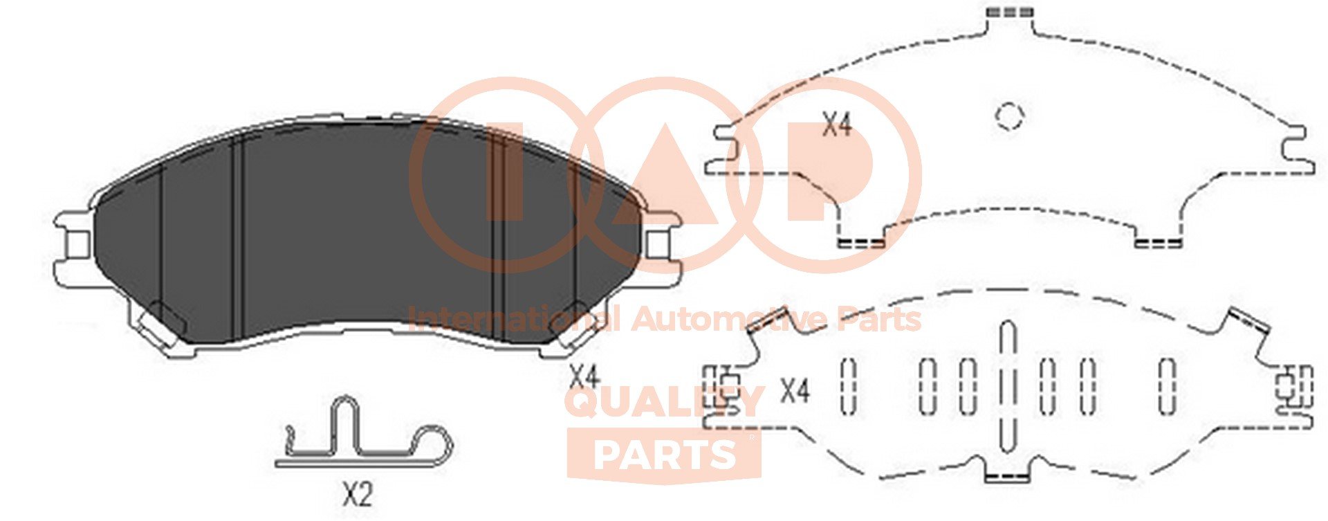 IAP QUALITY PARTS 704-16101