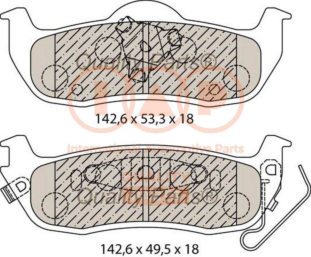 IAP QUALITY PARTS 704-10050