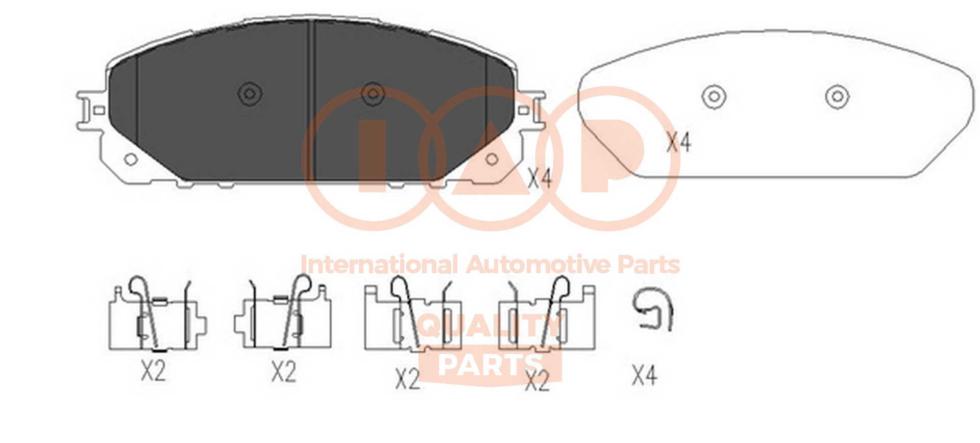 IAP QUALITY PARTS 704-10053