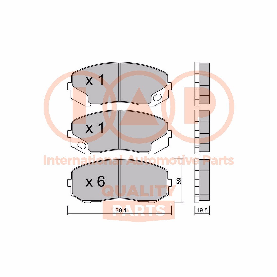 IAP QUALITY PARTS 704-12103P