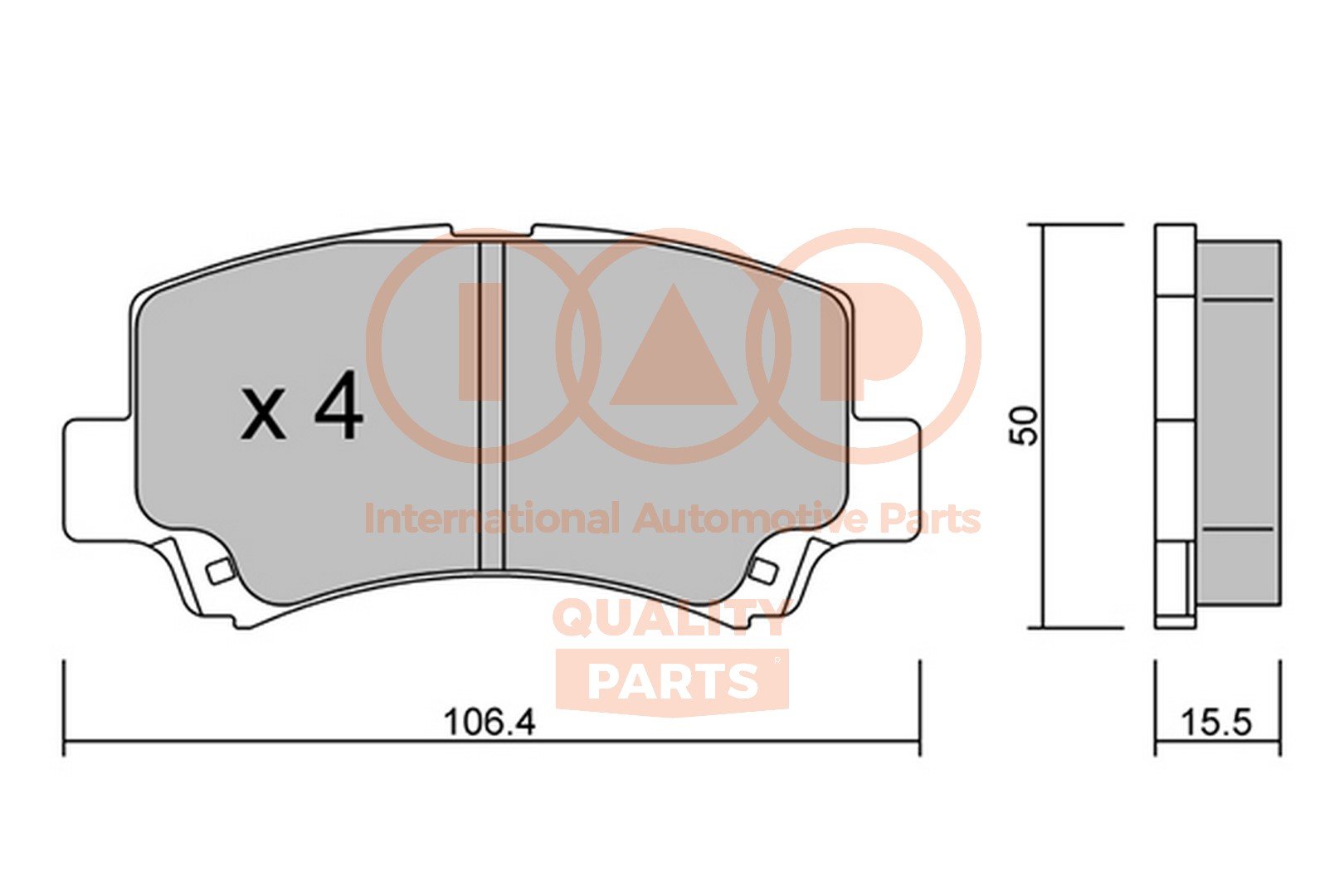 IAP QUALITY PARTS 704-16096P