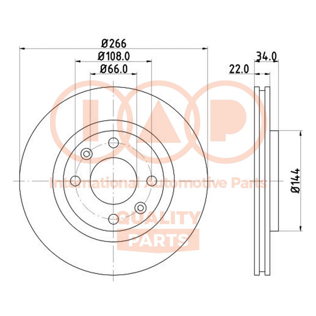 IAP QUALITY PARTS 709-52020