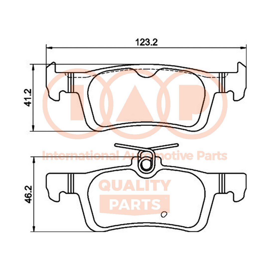 IAP QUALITY PARTS 704-52031P