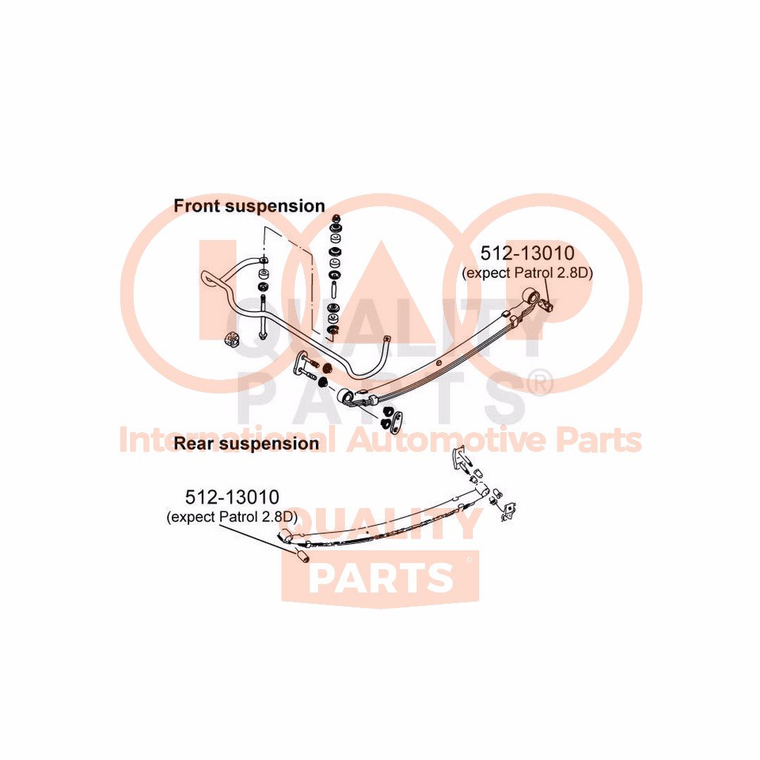 IAP QUALITY PARTS 512-13010