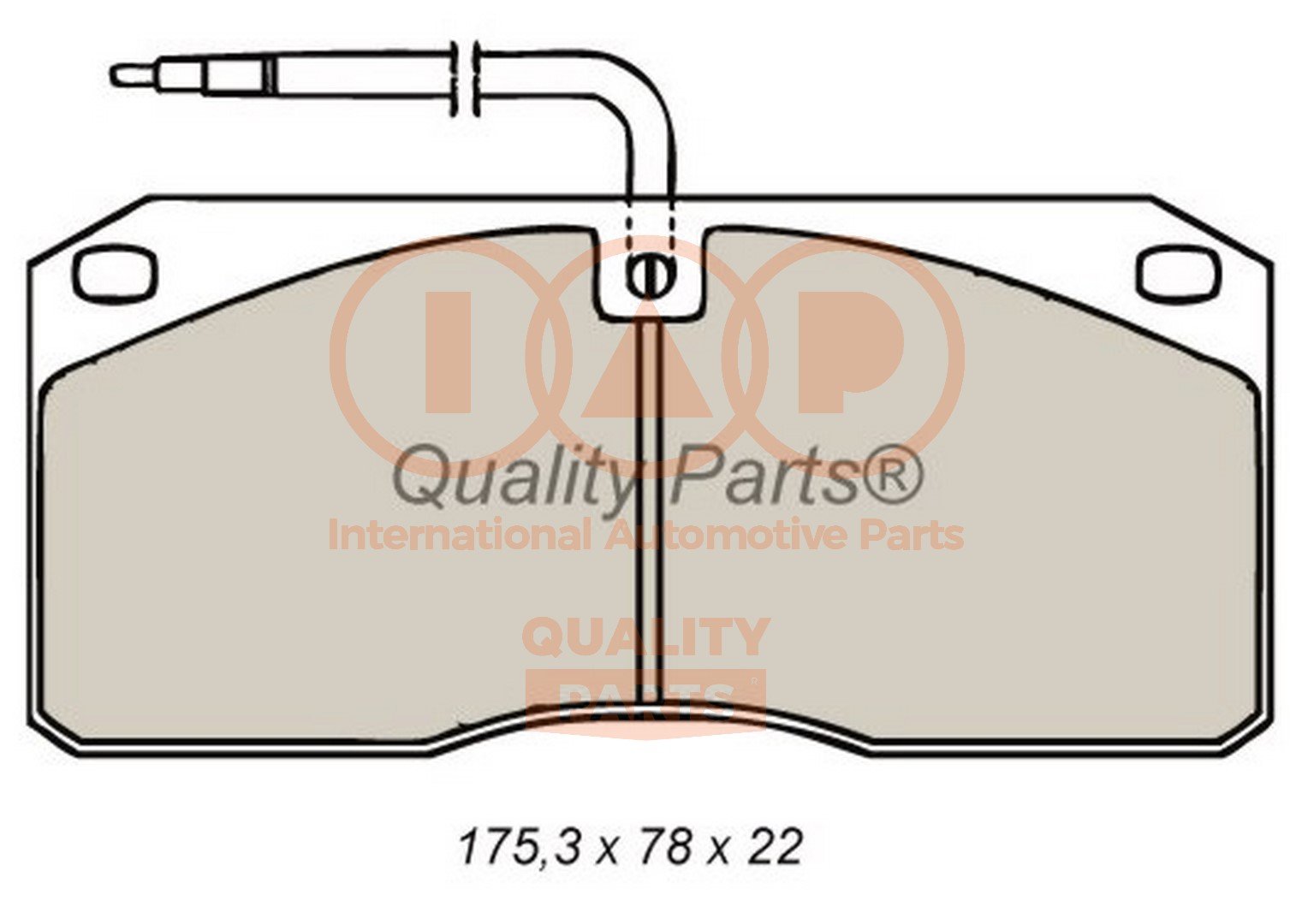 IAP QUALITY PARTS 704-13070