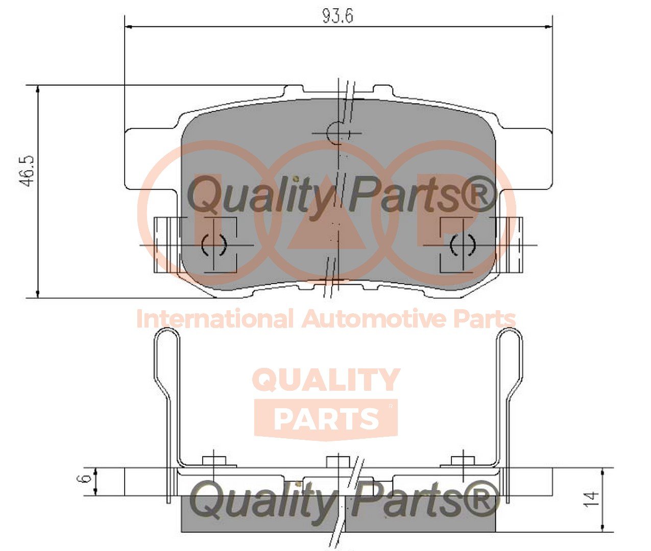 IAP QUALITY PARTS 704-06046