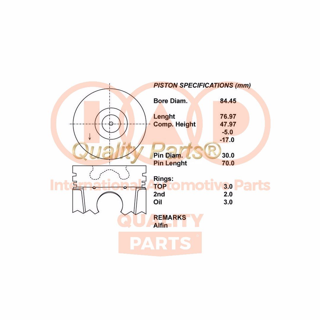 IAP QUALITY PARTS 100-06064