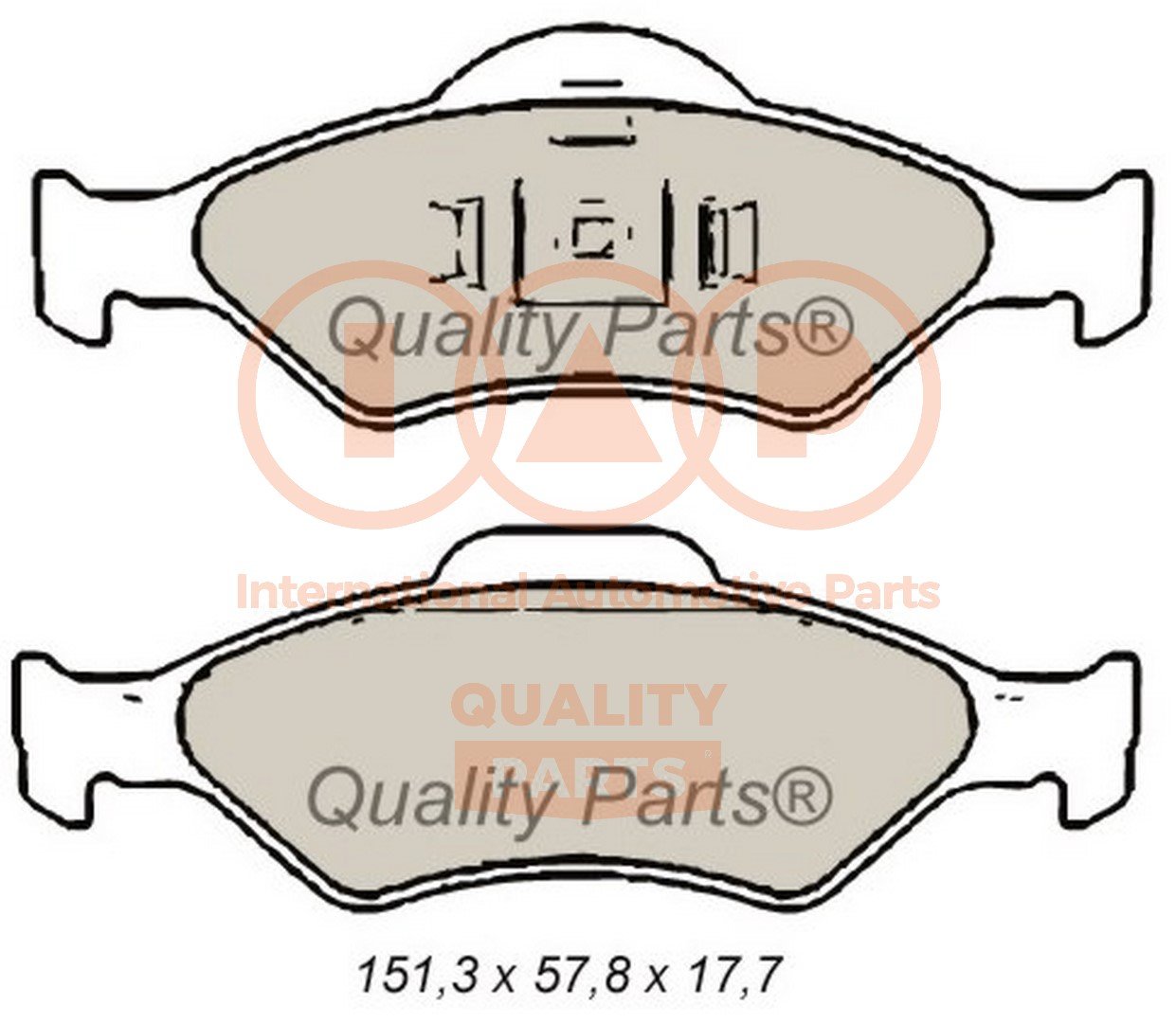 IAP QUALITY PARTS 704-11082