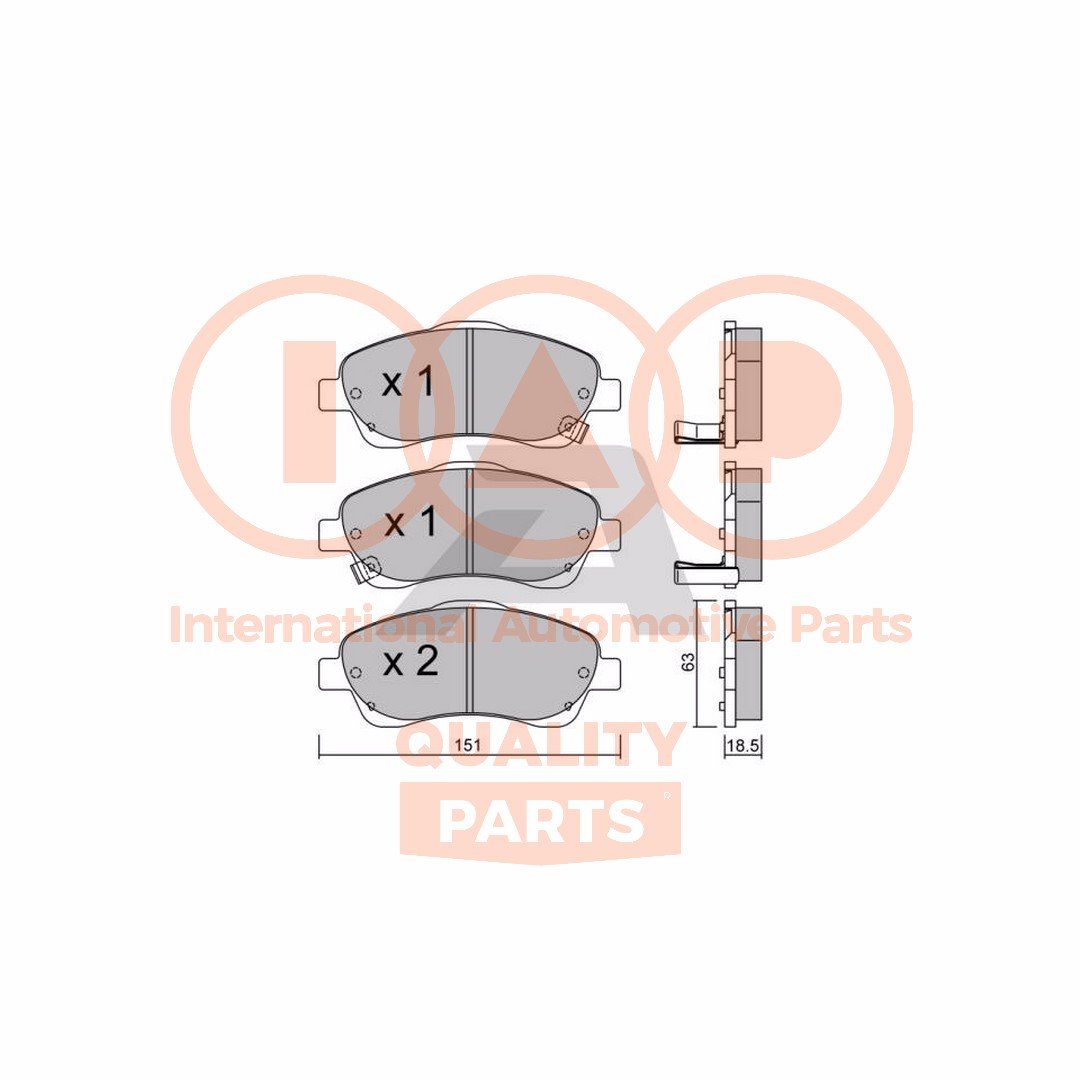 IAP QUALITY PARTS 704-17182P