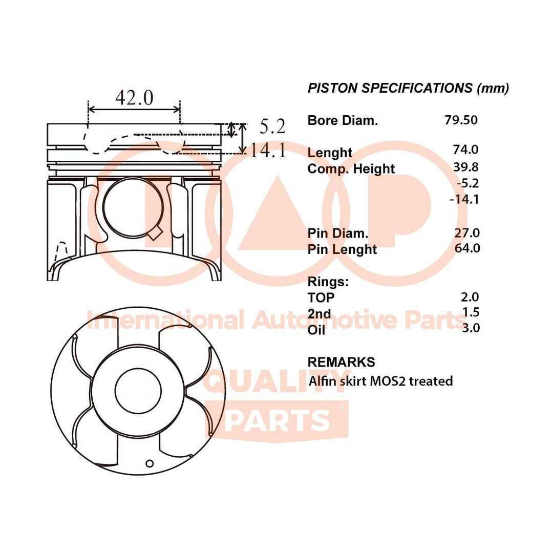 IAP QUALITY PARTS 100-09049