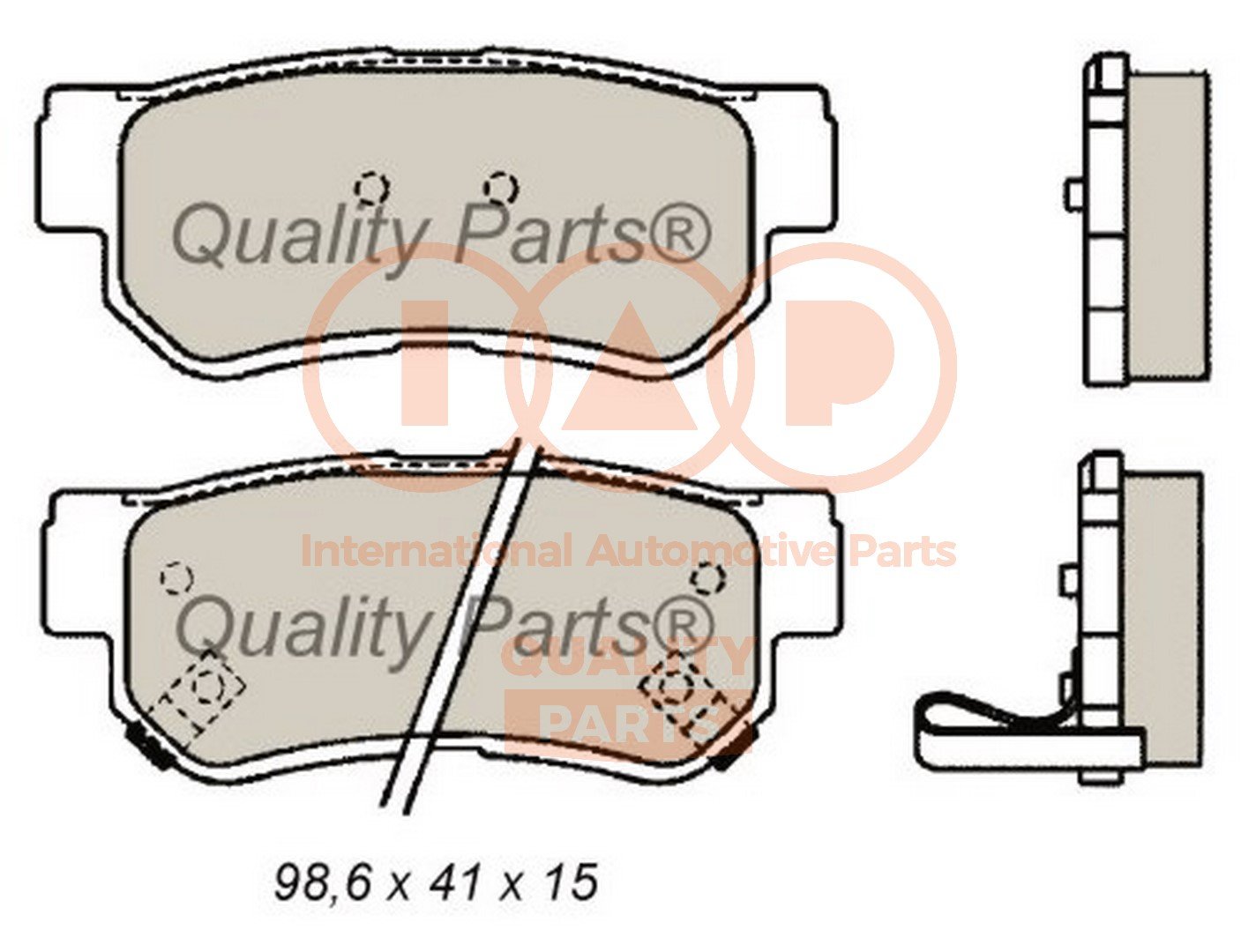 IAP QUALITY PARTS 704-21023