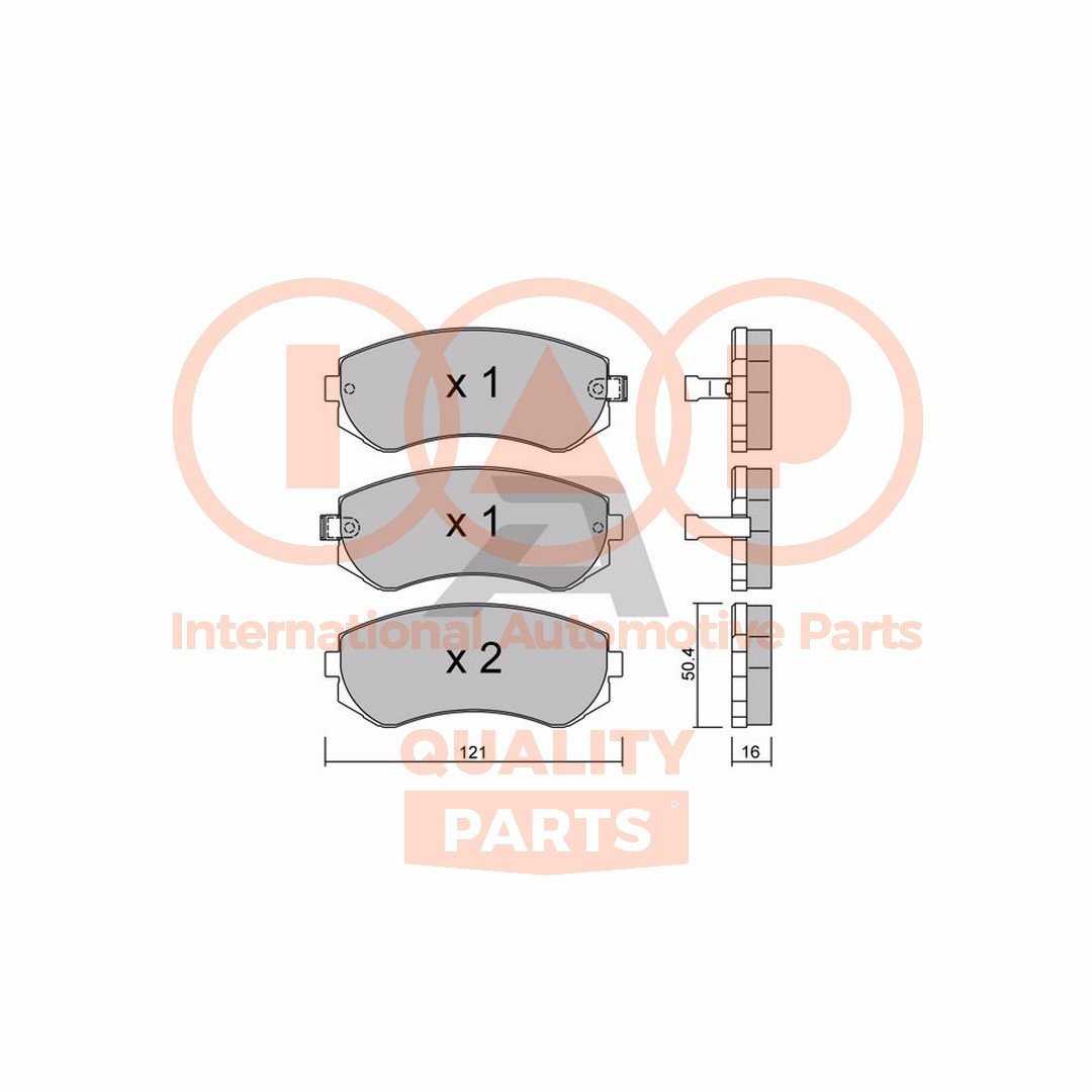 IAP QUALITY PARTS 704-13032P