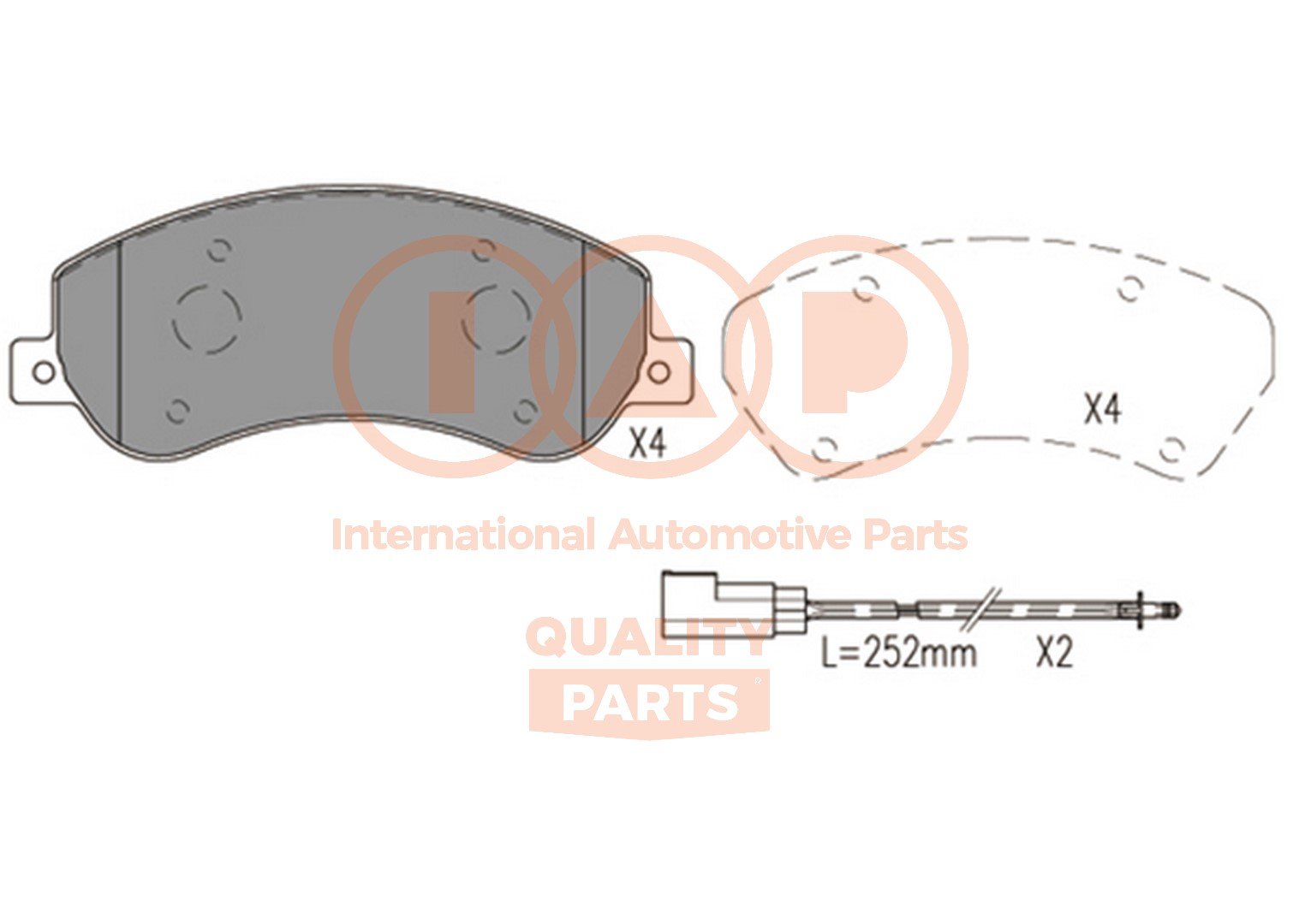 IAP QUALITY PARTS 704-50010