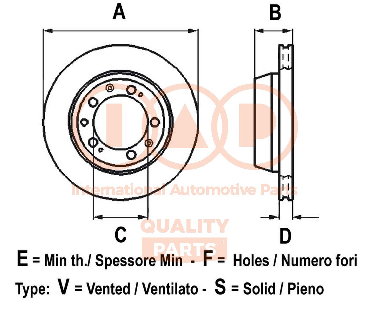 IAP QUALITY PARTS 709-07005