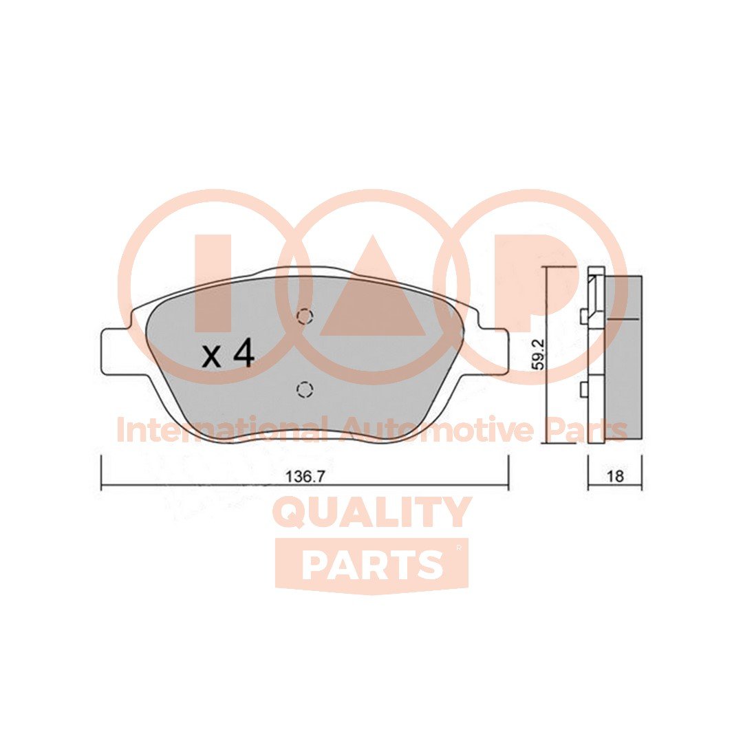 IAP QUALITY PARTS 704-52022