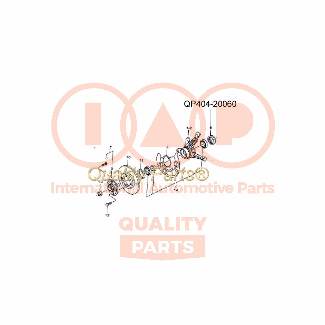 IAP QUALITY PARTS 404-20060