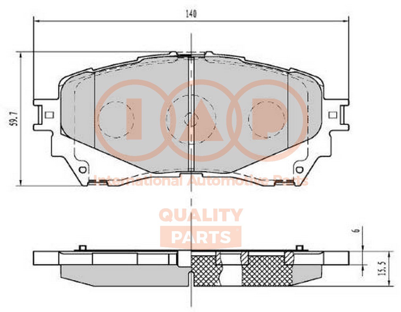 IAP QUALITY PARTS 704-11150