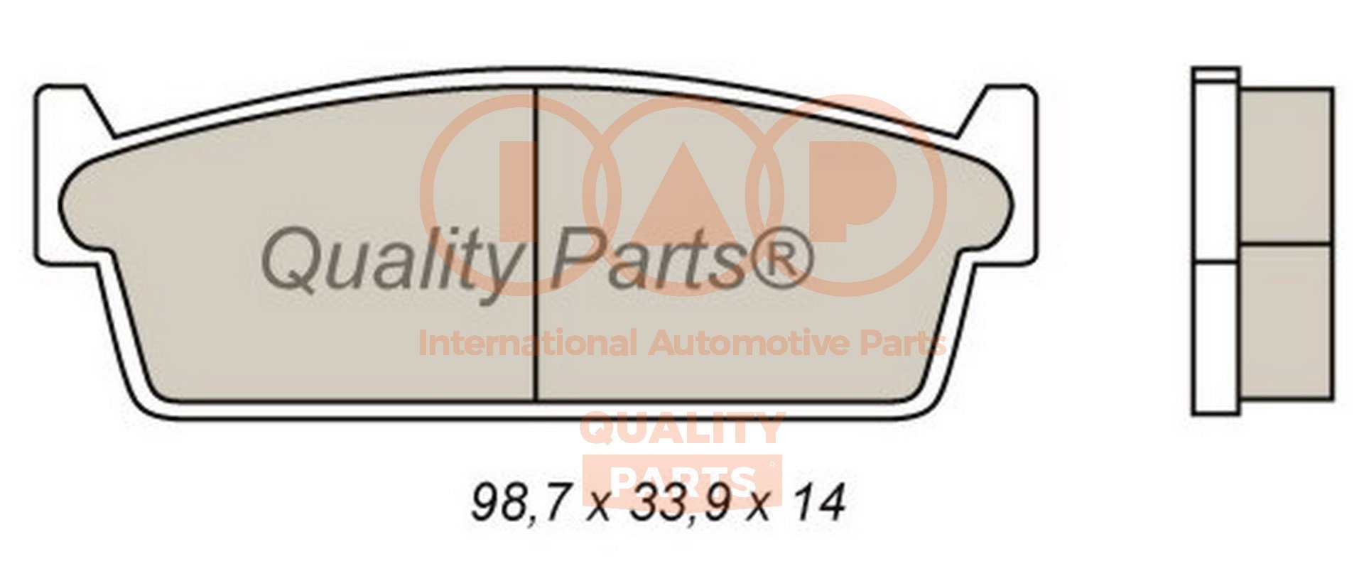 IAP QUALITY PARTS 704-13077