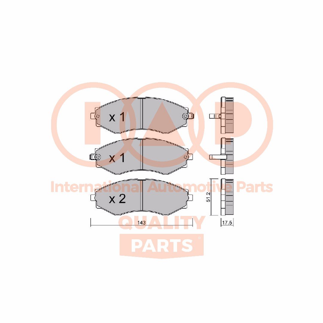 IAP QUALITY PARTS 704-20070P