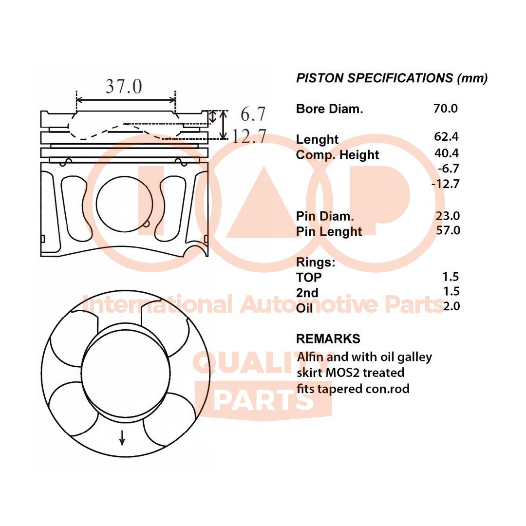 IAP QUALITY PARTS 100-20081