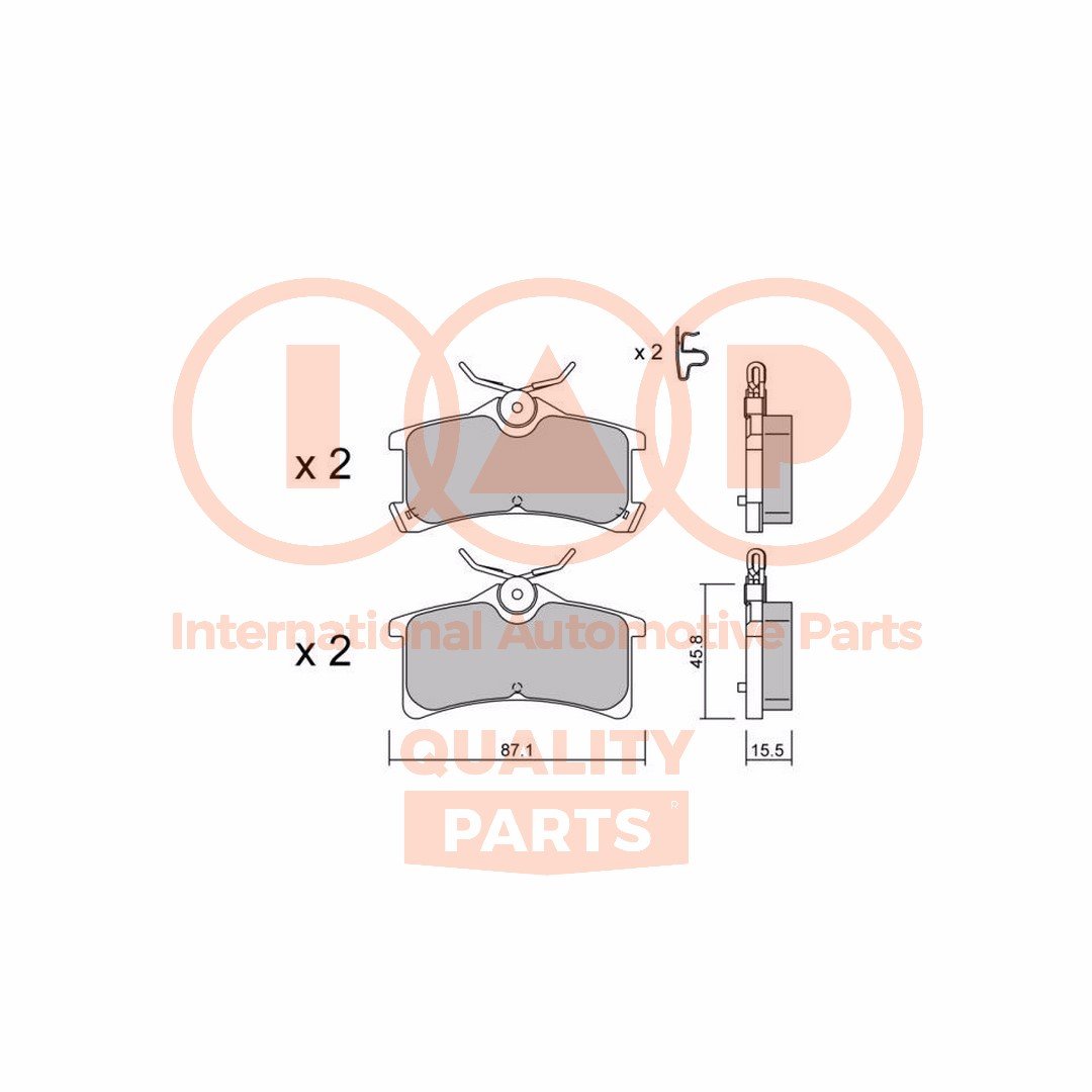 IAP QUALITY PARTS 704-17184P