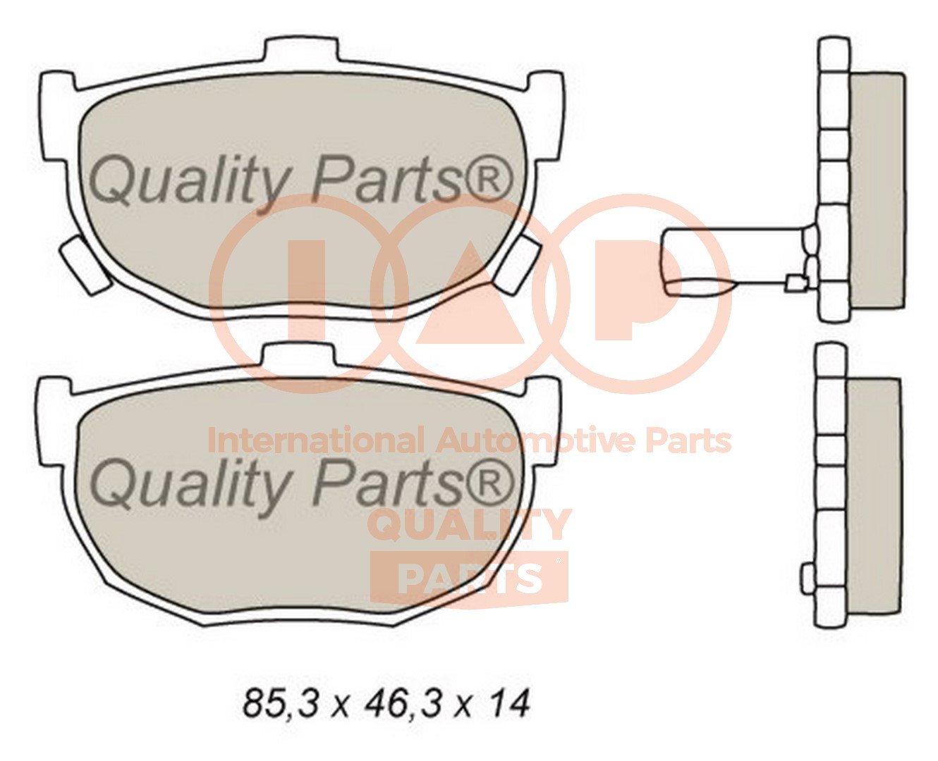 IAP QUALITY PARTS 704-21043G