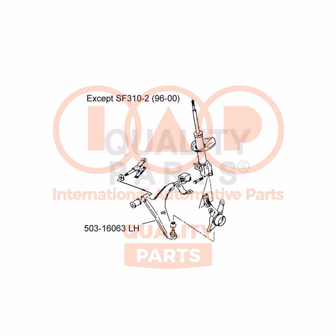 IAP QUALITY PARTS 503-16063