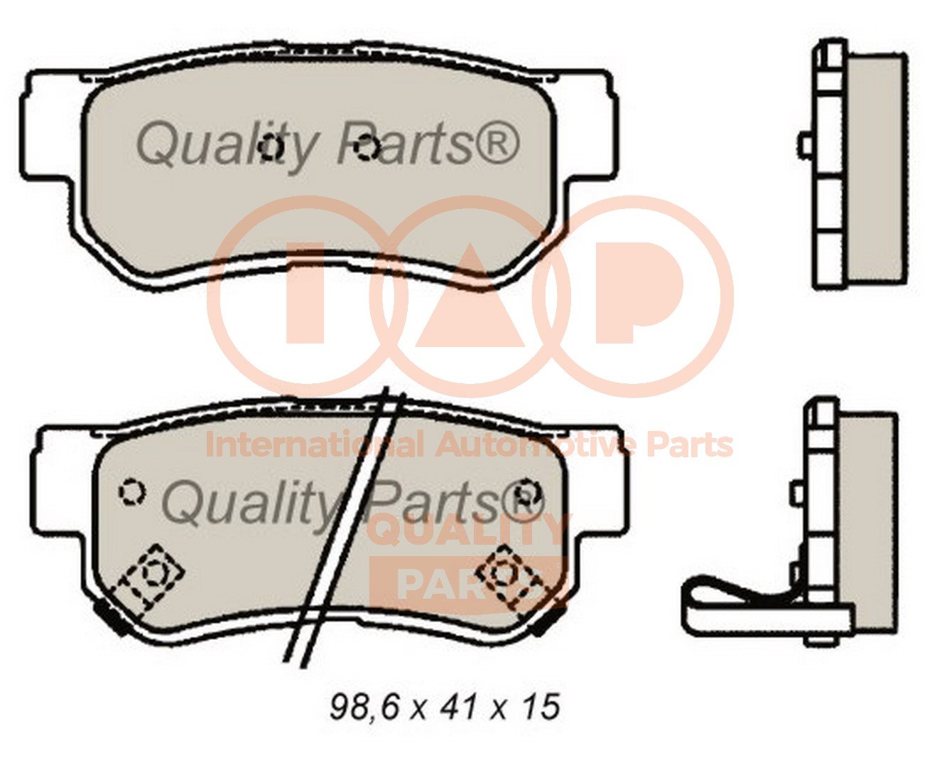 IAP QUALITY PARTS 704-07035