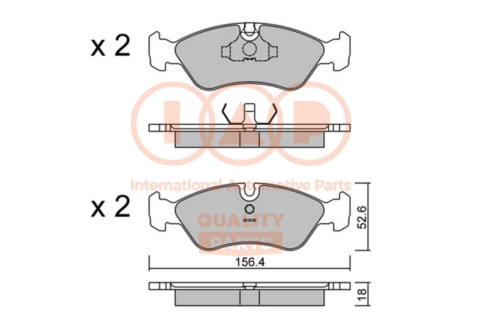 IAP QUALITY PARTS 704-20010P