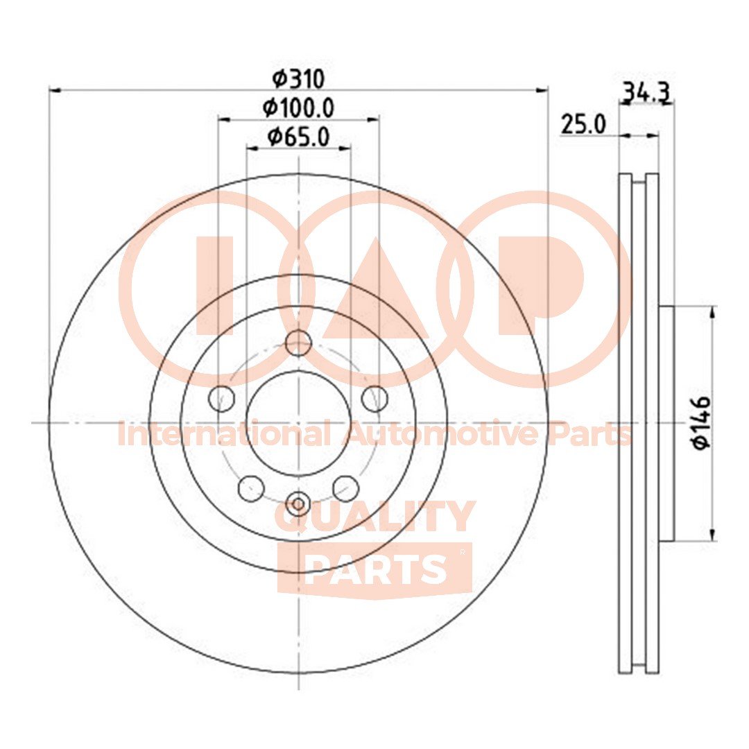 IAP QUALITY PARTS 709-50042