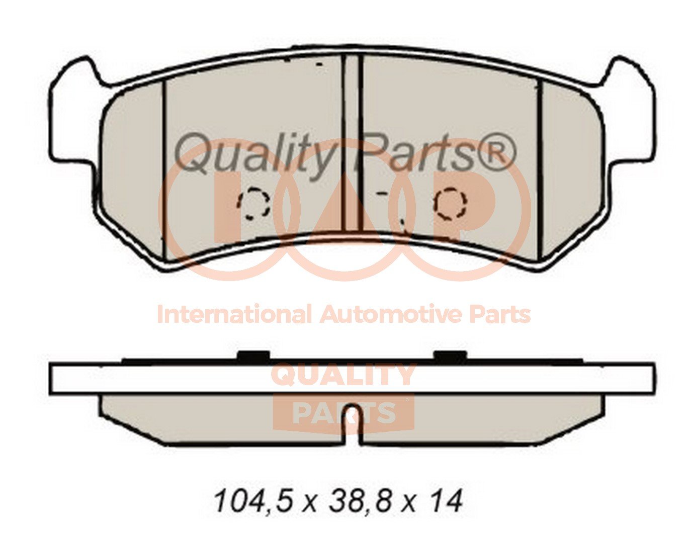 IAP QUALITY PARTS 704-20035