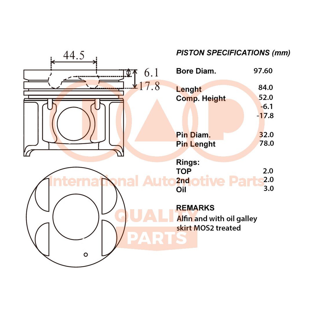 IAP QUALITY PARTS 100-21053