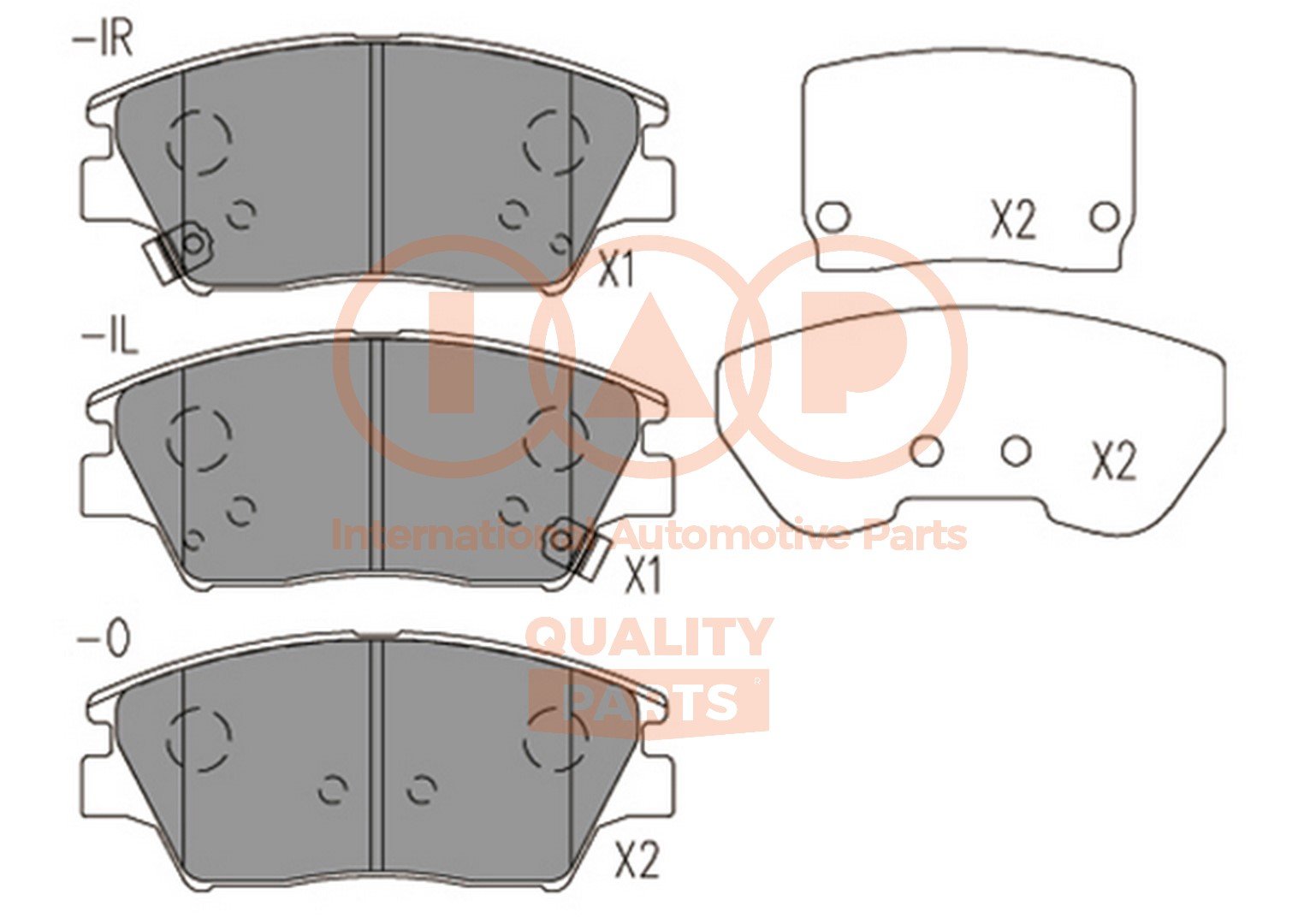 IAP QUALITY PARTS 704-18070