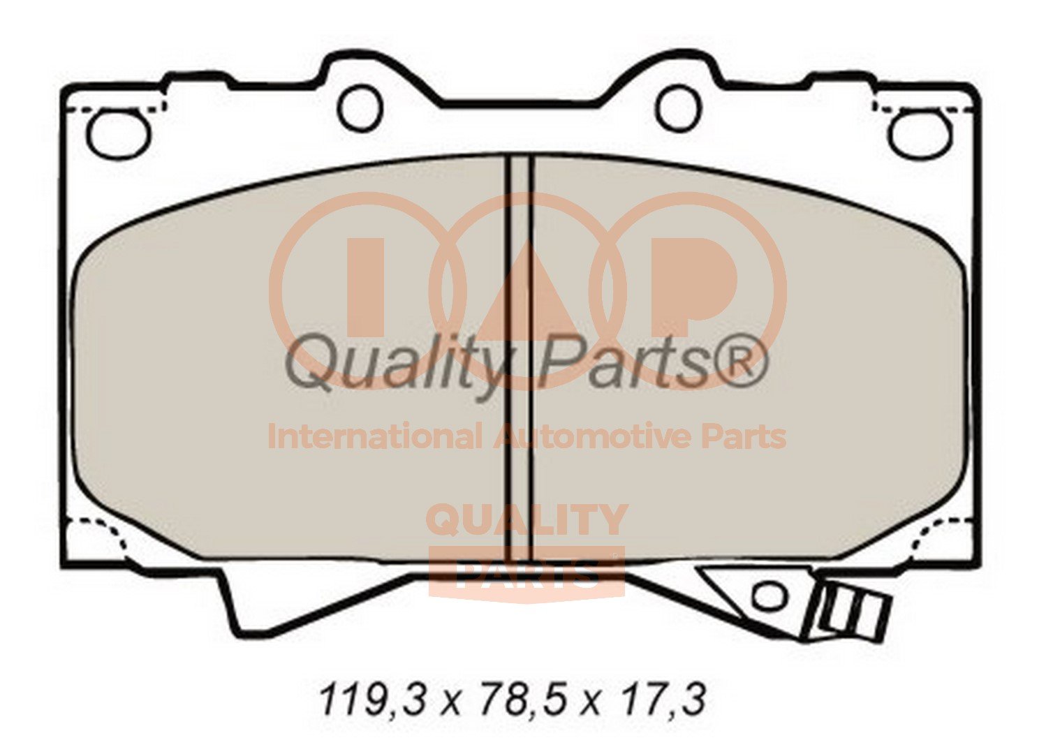 IAP QUALITY PARTS 704-17052