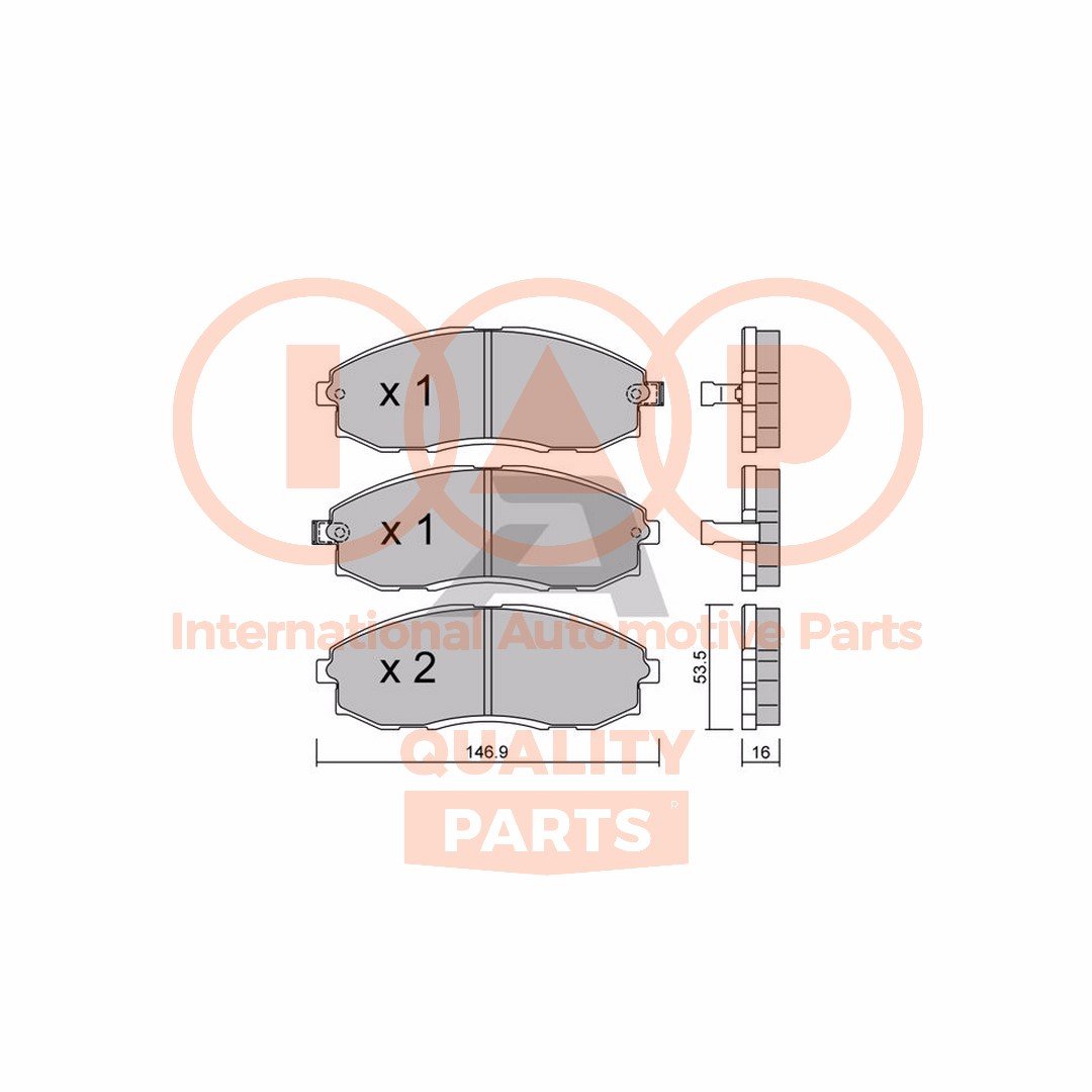 IAP QUALITY PARTS 704-07061P