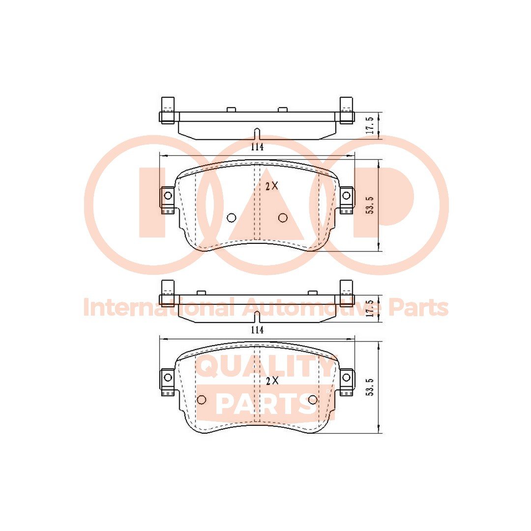 IAP QUALITY PARTS 704-17231