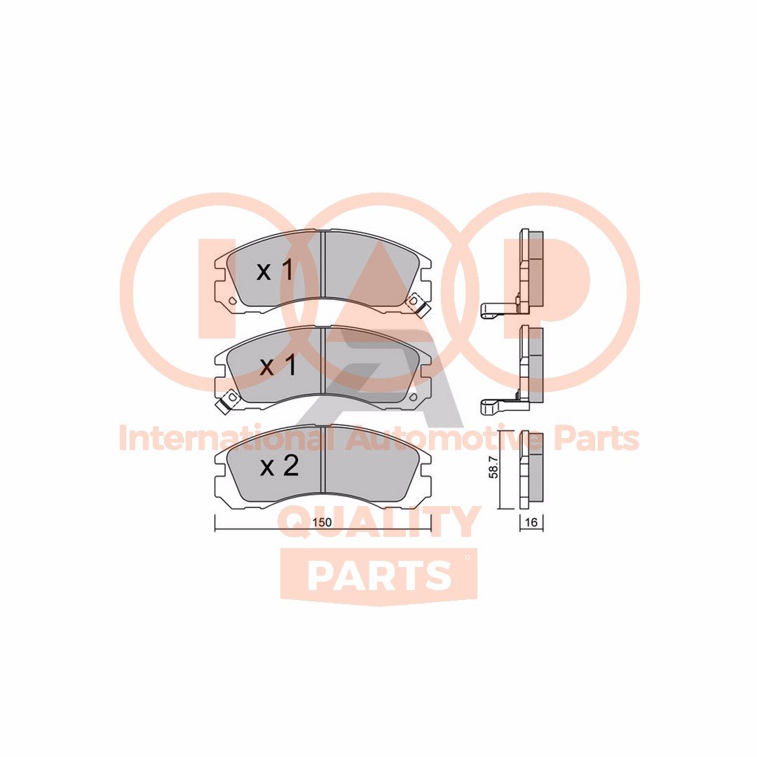 IAP QUALITY PARTS 704-12021P