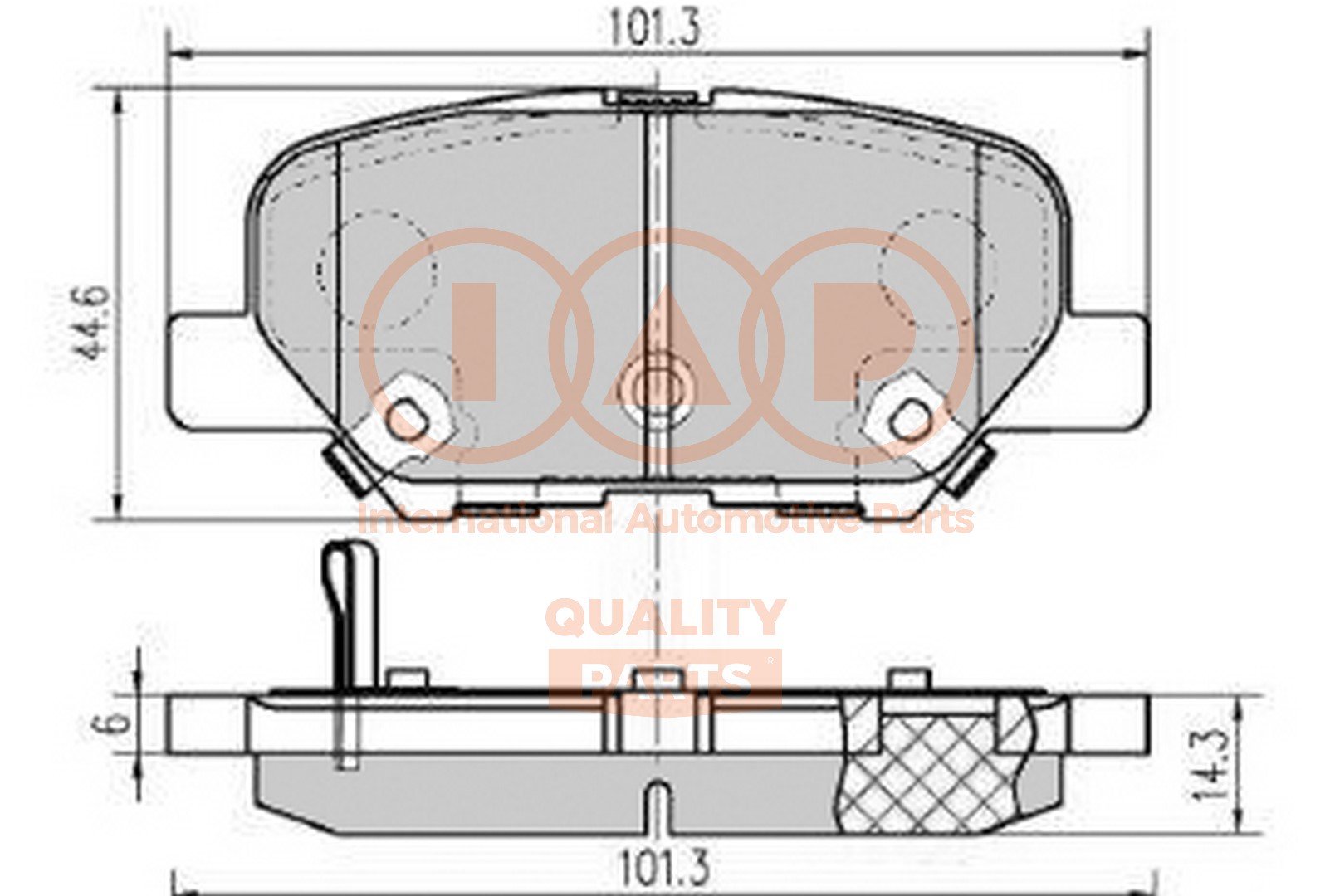 IAP QUALITY PARTS 704-11151