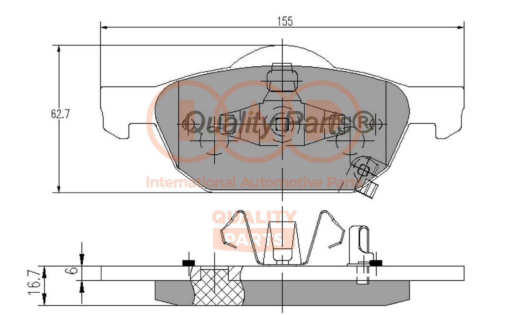 IAP QUALITY PARTS 704-06044